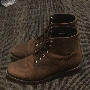 Thursday Boot’s Captains in Arizona Adobe Leather